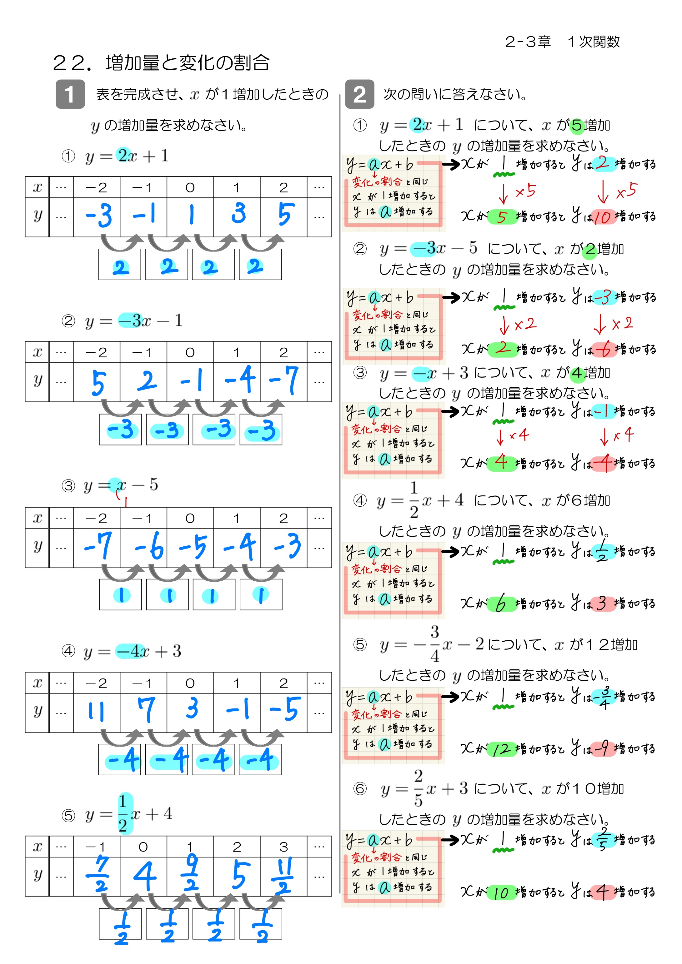 中学数学 プリント ダウンロード　数学解説
