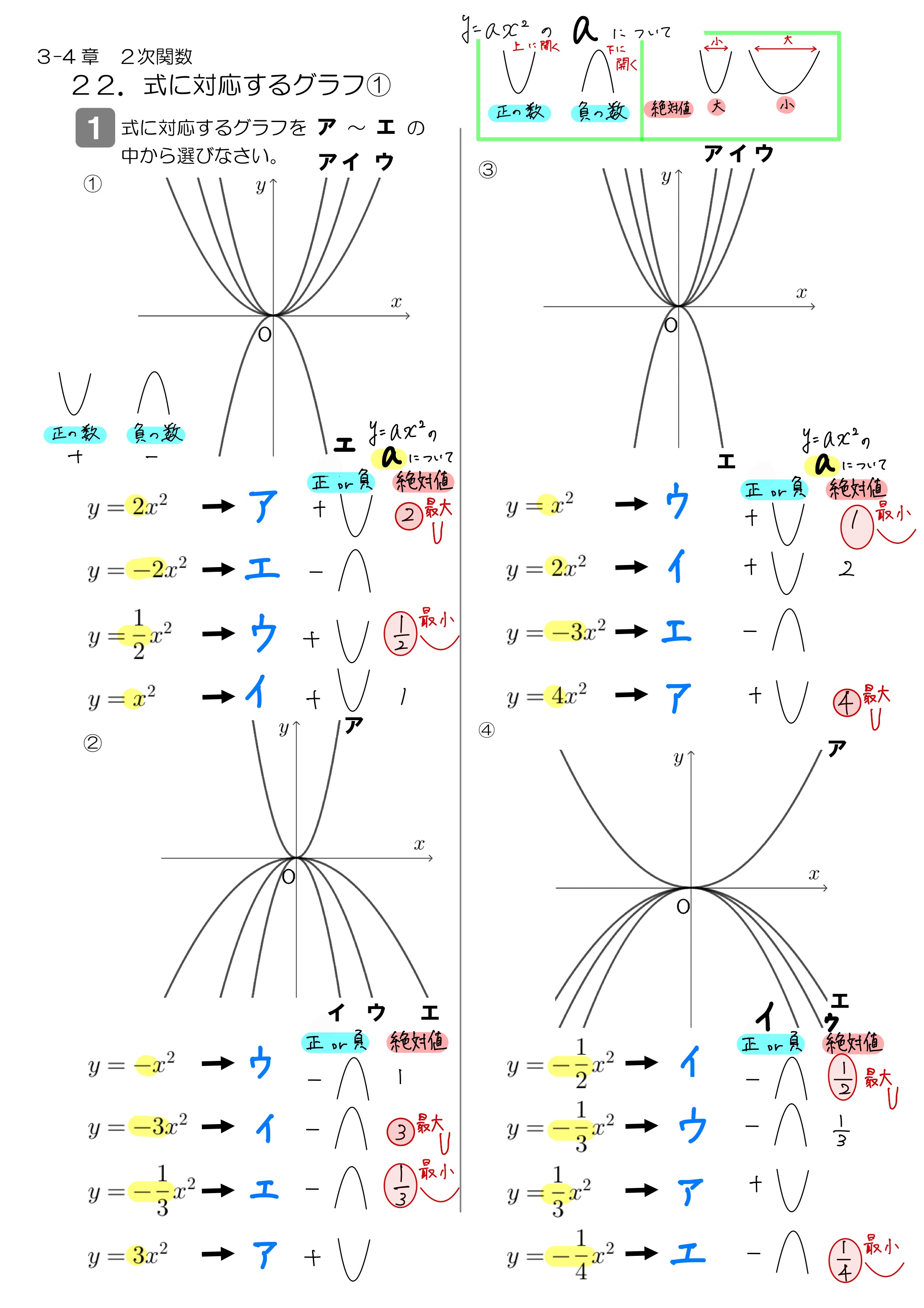 中学数学 プリント ダウンロード　数学解説